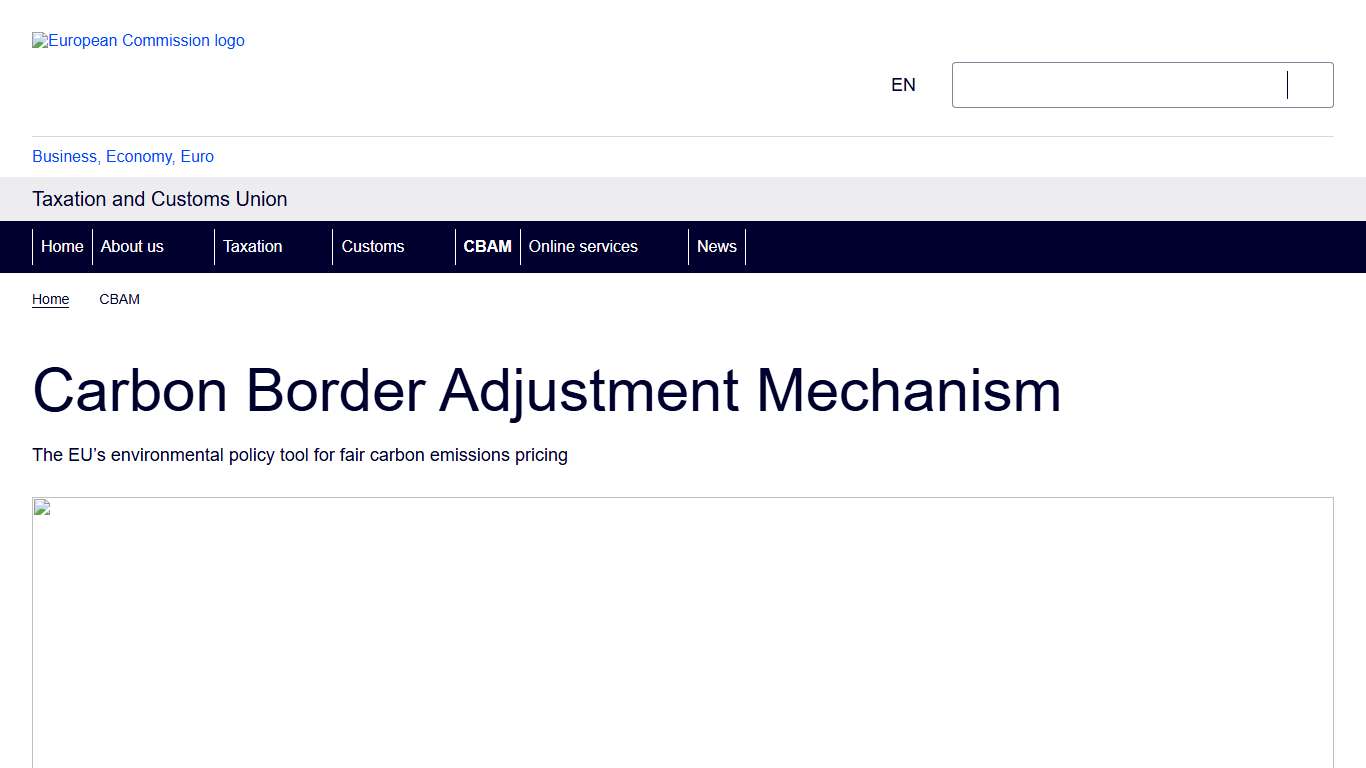 Carbon Border Adjustment Mechanism - Taxation and Customs Union
